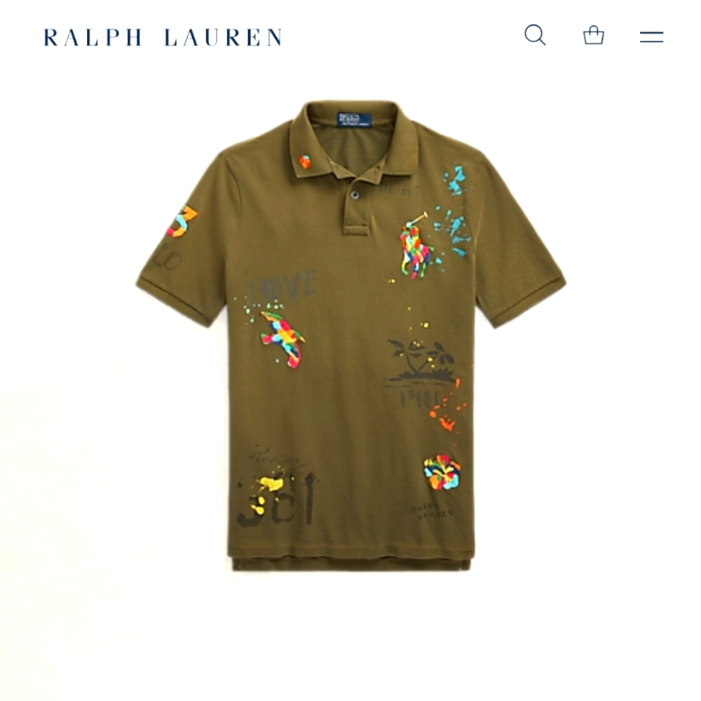 Polo Ralph Lauren "Piece&Love" Polo Shirt